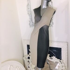 Bailey 44 Two-Tone Sleeveless Dress